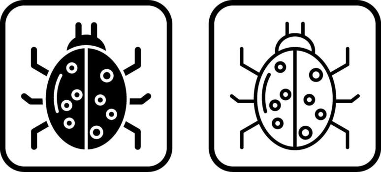 icono de vector de insecto