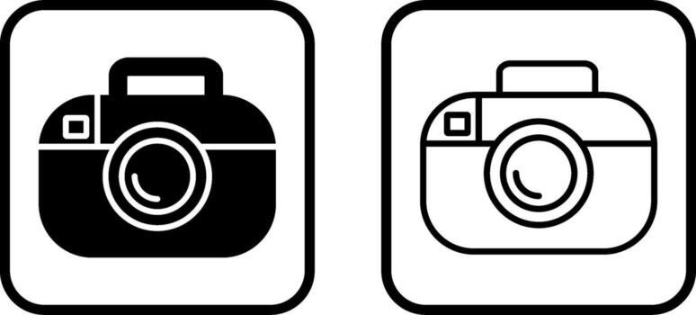 icono de vector de camara