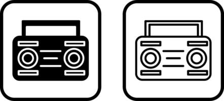 Cassette Player Vector Icon