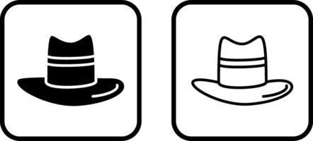 Mens Hat Vector Icon