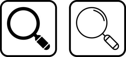 Magnifying Glass Vector Icon