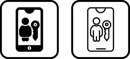 User Authentication Vector Icon