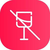 Line Round Corner Gradient vector