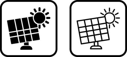 Solar Panel Vector Icon