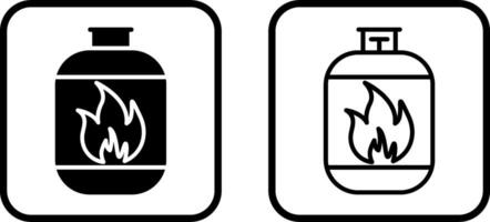 Gas Cylinder Vector Icon