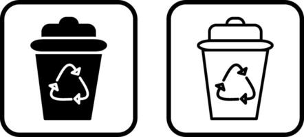 Recycle Bin Vector Icon