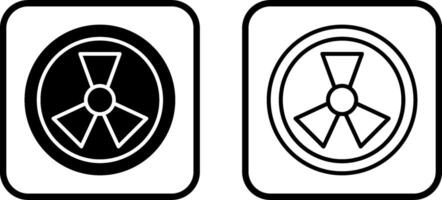 Radiation Vector Icon