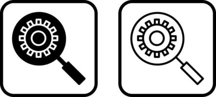 Intelligent Search Vector Icon