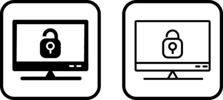 Closed Access Vector Icon