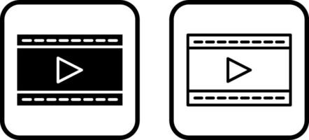 Video and Animation Vector Icon