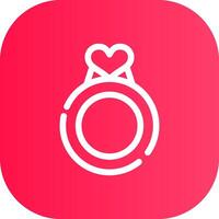 Line Round Corner Gradient vector