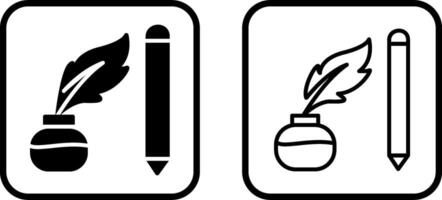 Writing Equipment Vector Icon