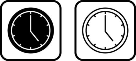 Clock Vector Icon