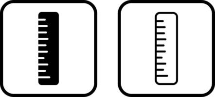 Ruler Vector Icon