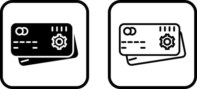 Payment Setting Vector Icon