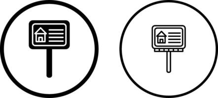 Billboard Vector Icon