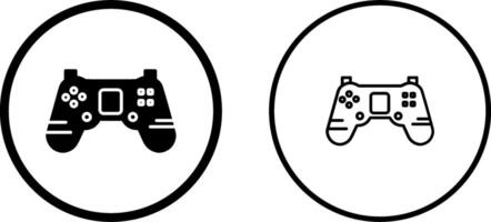 icono de vector de consola de juegos