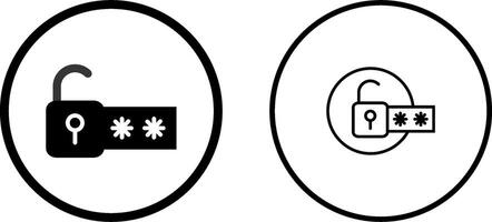 Passcode Lock Vector Icon