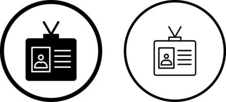 Identity Card Vector Icon