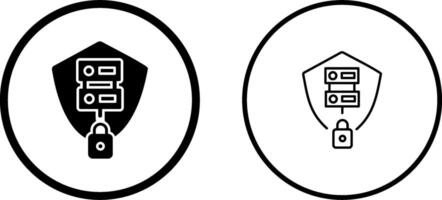 Secure Server Vector Icon