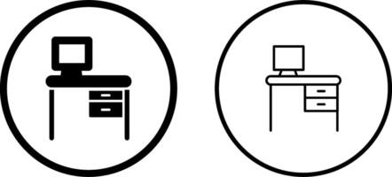 Desk Vector Icon