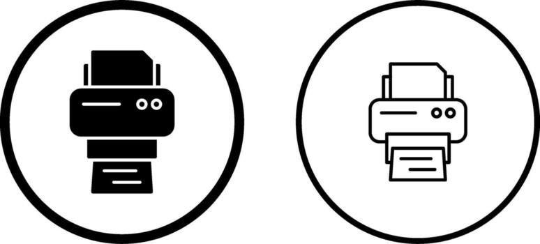 Printer Vector Icon