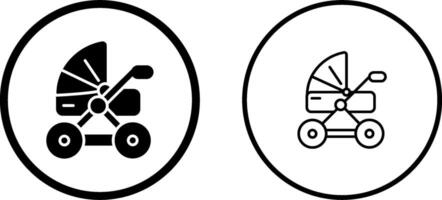 Stroller Vector Icon