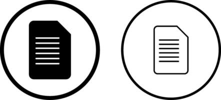 Text Vector Icon