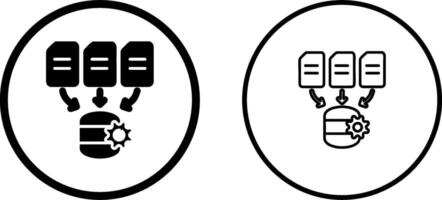 Data Processing Vector Icon