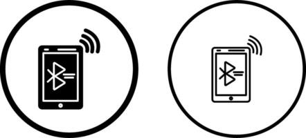 icono de vector de bluetooth