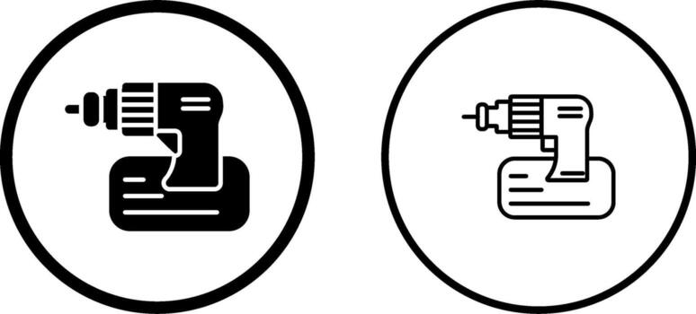 Drill Machine Vector Icon