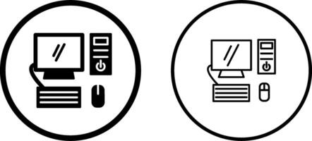 Computer Vector Icon