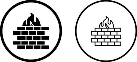 Firewall Vector Icon