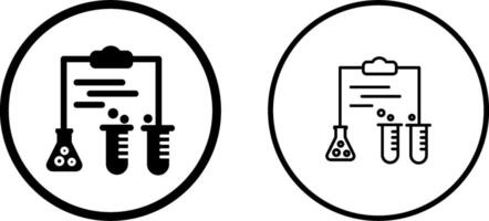 icono de vector de experimento