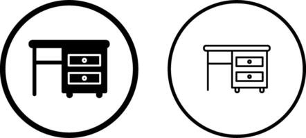 Table with Drawers I Vector Icon