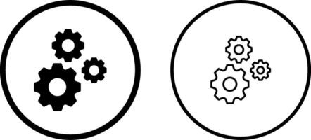 Multiple Cogwheels Vector Icon