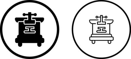 Machine Press Vector Icon