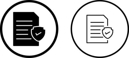 File Protection Vector Icon