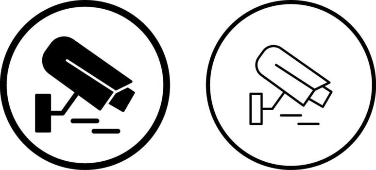 Security Camera Vector Icon