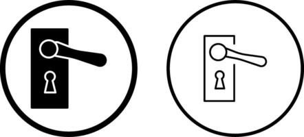 Door Handle Vector Icon