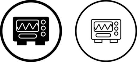 Oscilloscope Vector Icon