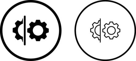 icono de vector de configuración