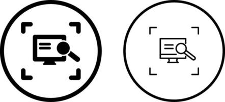 Scan Vector Icon