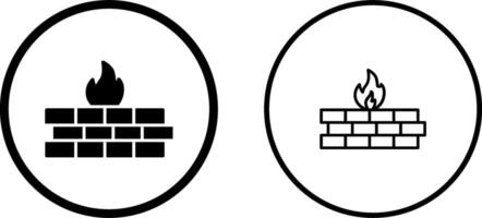 Firewall Vector Icon