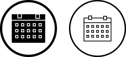 Calendar Vector Icon