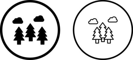 Forest Vector Icon