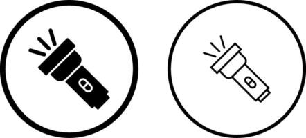 Flashlight Vector Icon