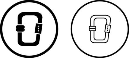 Carabiner Vector Icon