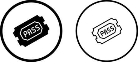 Passes Vector Icon