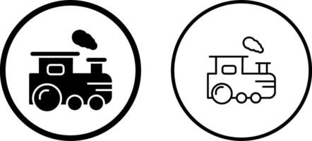 icono de vector de trenes